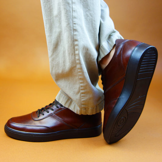 SNEAKER PIEL EXPRESSO